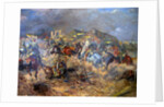 Attack of Polish Uhlans on Bolsheviks near Sloutsk, 1919, 1920 by Anonymous