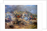 Attack of Polish Uhlans on Bolsheviks near Sloutsk, 1919, 1920 by Anonymous