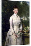 Portrait of Grand Duchess Elizaveta Fyodorovna, (1864?1918), 1885 by Anonymous