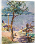 View of a Lake, 1893 by Anonymous