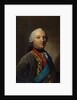 Portrait of Caspar von Saldern,, middle of the 18th century by Anonymous