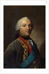 Portrait of Caspar von Saldern,, middle of the 18th century by Anonymous