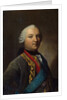 Portrait of Caspar von Saldern,, middle of the 18th century by Anonymous