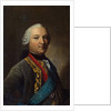 Portrait of Caspar von Saldern,, middle of the 18th century by Anonymous