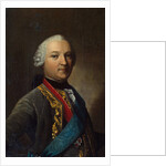 Portrait of Caspar von Saldern,, middle of the 18th century by Anonymous