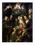 Self-Portrait with Parents, Brothers and Sisters, c1615 by Anonymous