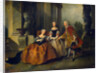Scene from the Tragedy Le Comte dEssex by Thomas Corneille, 1734 by Anonymous