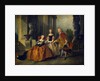 Scene from the Tragedy Le Comte dEssex by Thomas Corneille, 1734 by Anonymous