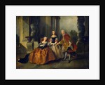 Scene from the Tragedy Le Comte dEssex by Thomas Corneille, 1734 by Anonymous