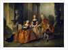 Scene from the Tragedy Le Comte dEssex by Thomas Corneille, 1734 by Anonymous