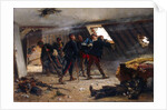 Scene from the Franco-Prussian War, 1875 by Anonymous