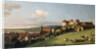 View of Pirna from the Sonnenstein Castle, 1750s by Anonymous
