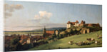 View of Pirna from the Sonnenstein Castle, 1750s by Anonymous