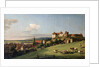 View of Pirna from the Sonnenstein Castle, 1750s by Anonymous