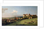 View of Pirna from the Sonnenstein Castle, 1750s by Anonymous