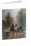 On the Way to the Market, 1859 by Anonymous