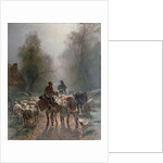 On the Way to the Market, 1859 by Anonymous