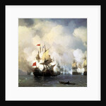 The Naval Battle of Chesma on 5th July 1770, 1848 by Anonymous