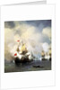 The Naval Battle of Chesma on 5th July 1770, 1848 by Anonymous