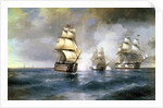 Brig Mercury Attacked by Two Turkish Ships on May 14th, 1829, 1892 by Anonymous