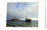 Capture of the Turkish military transport Messina, 13th December 1877 by Anonymous