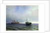 Capture of the Turkish military transport Messina, 13th December 1877 by Anonymous