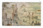 View of the Port, early 17th century by Louis de Caullery