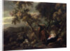 Rest on the Flight into Egypt, 17th century. by Nicolaes Berchem