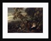 Rest on the Flight into Egypt, 17th century. by Nicolaes Berchem