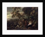 Rest on the Flight into Egypt, 17th century. by Nicolaes Berchem