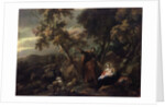Rest on the Flight into Egypt, 17th century. by Nicolaes Berchem