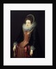 Portrait of a Lady with a Fan, 1610s by Flemish Master