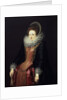Portrait of a Lady with a Fan, 1610s by Flemish Master