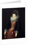 Portrait of a Lady with a Fan, 1610s by Flemish Master
