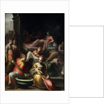 The Nativity of John the Baptist, 16th century. by Giovanni Battista Naldini