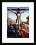 The Crucifixion with the Virgin and John the Baptist, c1540. by Sodoma