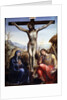 The Crucifixion with the Virgin and John the Baptist, c1540. by Sodoma