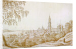 View of Kostroma, Russia, 1838. by Nikandor Grigorievich Chernetsov