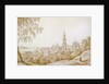 View of Kostroma, Russia, 1838. by Nikandor Grigorievich Chernetsov