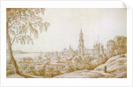 View of Kostroma, Russia, 1838. by Nikandor Grigorievich Chernetsov