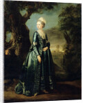 Lady in a Garden (Portrait of Grand Duchess Natalia), c1773-c1776 by Pierre Etienne Falconet