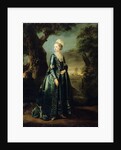 Lady in a Garden (Portrait of Grand Duchess Natalia), c1773-c1776 by Pierre Etienne Falconet