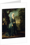 Lady in a Garden (Portrait of Grand Duchess Natalia), c1773-c1776 by Pierre Etienne Falconet
