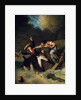The death of Duke Leopold of Brunswick during a flood in Brunswick, Germany, 1785 by Pierre Alexandre Wille