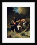 The death of Duke Leopold of Brunswick during a flood in Brunswick, Germany, 1785 by Pierre Alexandre Wille