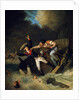 The death of Duke Leopold of Brunswick during a flood in Brunswick, Germany, 1785 by Pierre Alexandre Wille