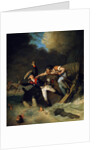 The death of Duke Leopold of Brunswick during a flood in Brunswick, Germany, 1785 by Pierre Alexandre Wille
