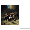 The death of Duke Leopold of Brunswick during a flood in Brunswick, Germany, 1785 by Pierre Alexandre Wille