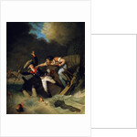 The death of Duke Leopold of Brunswick during a flood in Brunswick, Germany, 1785 by Pierre Alexandre Wille