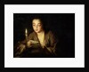 Girl with a Candle, late 17th or early 18th century. by Jean-Baptiste Santerre